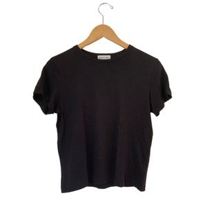 NWT ARITZIA Denim Forum Black “Yoko” T-shirt Sz S